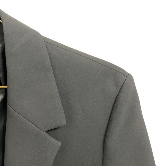 Zara Slate Grey Single Button Blazer Size XS - Picture 2 of 8